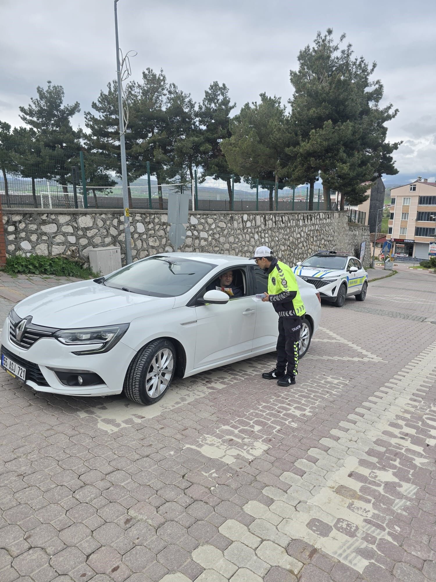 samsun haber: Kavak'ta trafikte hem denetim hem uyarı 