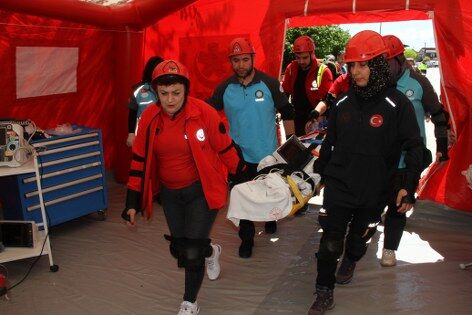 samsun haber: Samsun'da nefes kesen anlar! Ekipler seferber oldu
