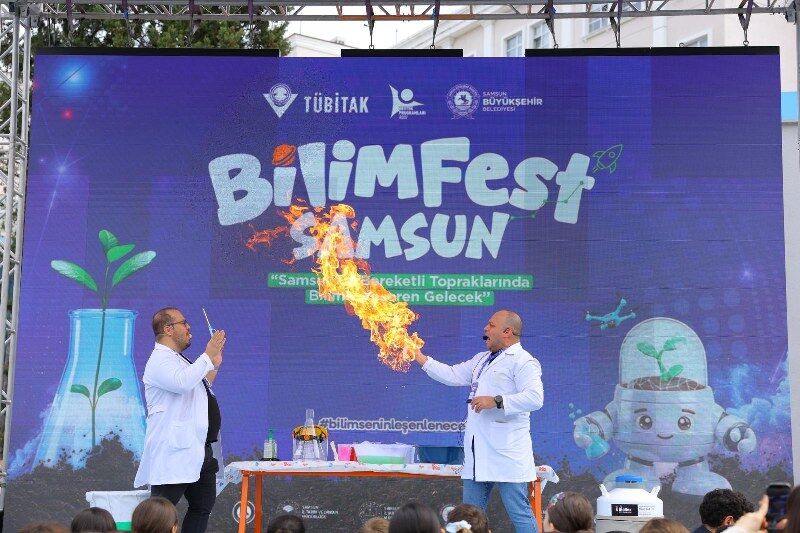 samsun haber: Samsun'da bilim rüzgarı! Renkli görüntüler 