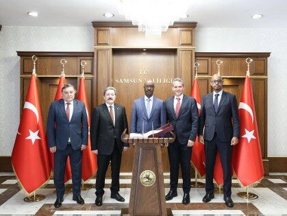 samsun haber: Ruanda heyetinden Samsun’a yatırım ziyareti