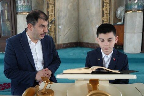 samsun haber: Ezanıyla mest etmişti, Samsunlu Emir Kayra şimdi Türkiye birincisi oldu