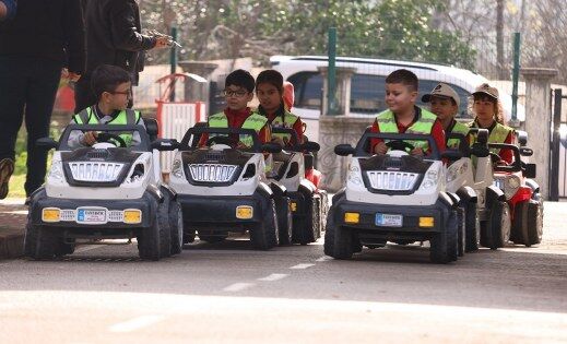 samsun haber: İlkadım’da çocuklara uygulamalı trafik eğitimi