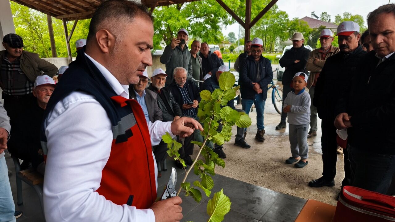 Terme’de meyve ağaçları ve fındıkta aşılama kursu tamamlandı
