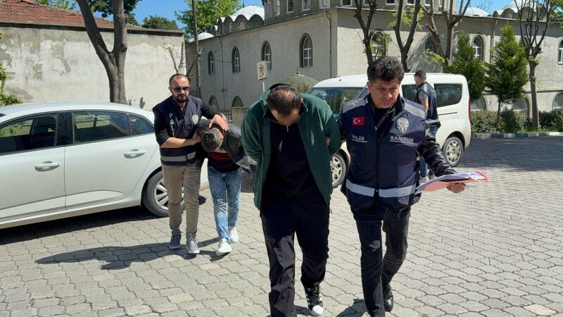 samsun haber: Samsun'da iş yeri soygunu! 4 gözaltı 