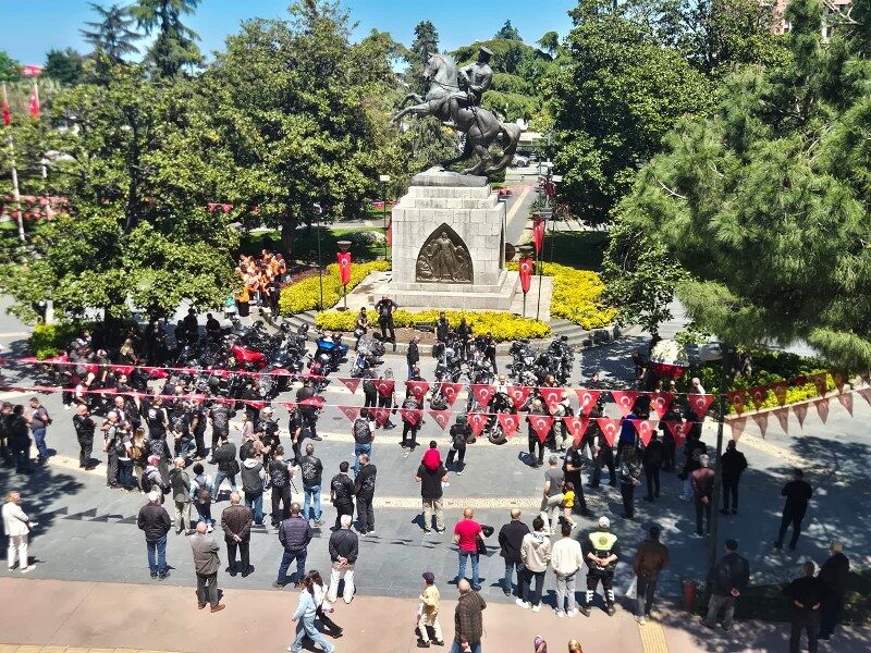 samsun haber: 81 ilden gelen motosikletçiler Samsun’da buluştu! 