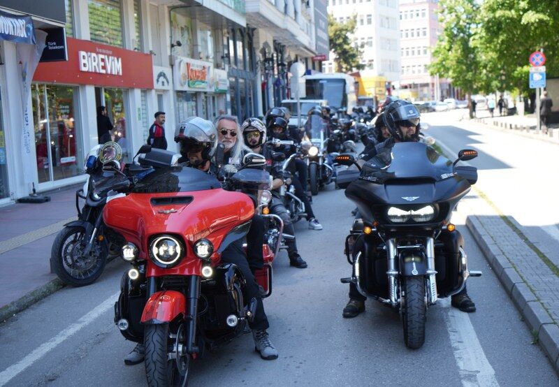 samsun haber: 81 ilden gelen motosikletçiler Samsun’da buluştu! 