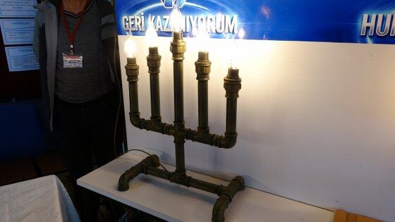 samsun haber: Samsun’da hurdadan sanat çıktı! Öğrencilerin projesi ilgi gördü