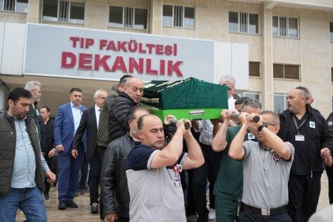 samsun haber: OMÜ’de gözyaşları sel oldu! Doktor Yunus Emre Durmuş için tören 