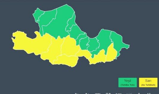 samsun haber: Meteoroloji'den Samsun için uyarılar peş peşe! 9 saat sürecek