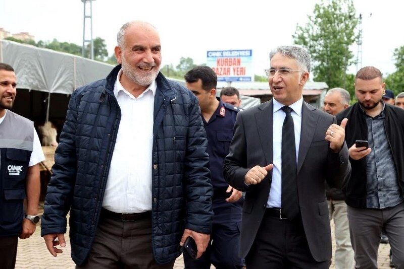 samsun haber: Samsun'da kurban pazarının yıldızı "Paşa"! Fiyatı dudak uçuklatıyor