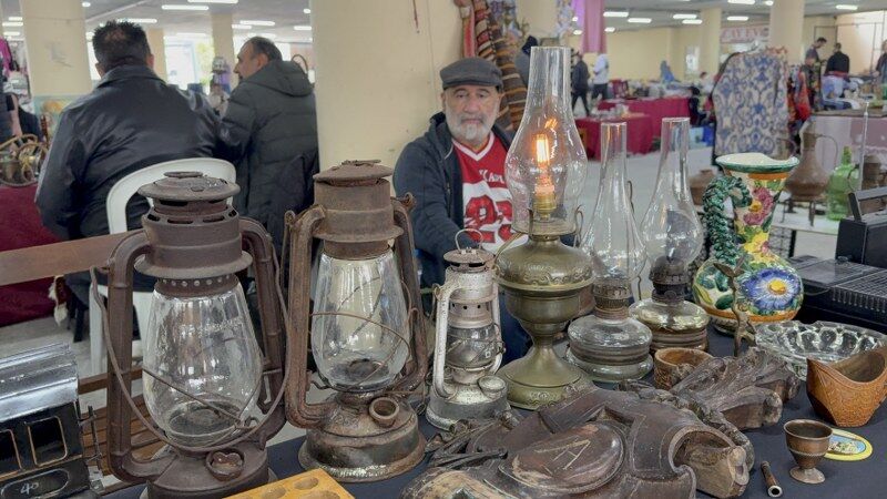 samsun haber: Atakum’daki antika pazarı geçmişi günümüze taşıyor