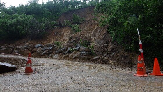 samsun haber: Karadeniz'de heyelan! 11 ev tahliye edildi