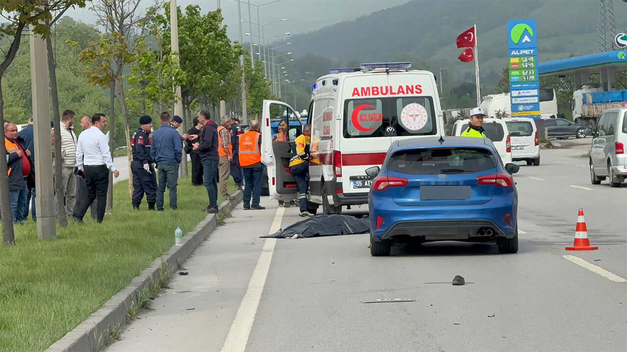 samsun haber. Samsun'da yürek burkan olay! Hatun Kabadayı olay yerinde hayatını kaybetti 