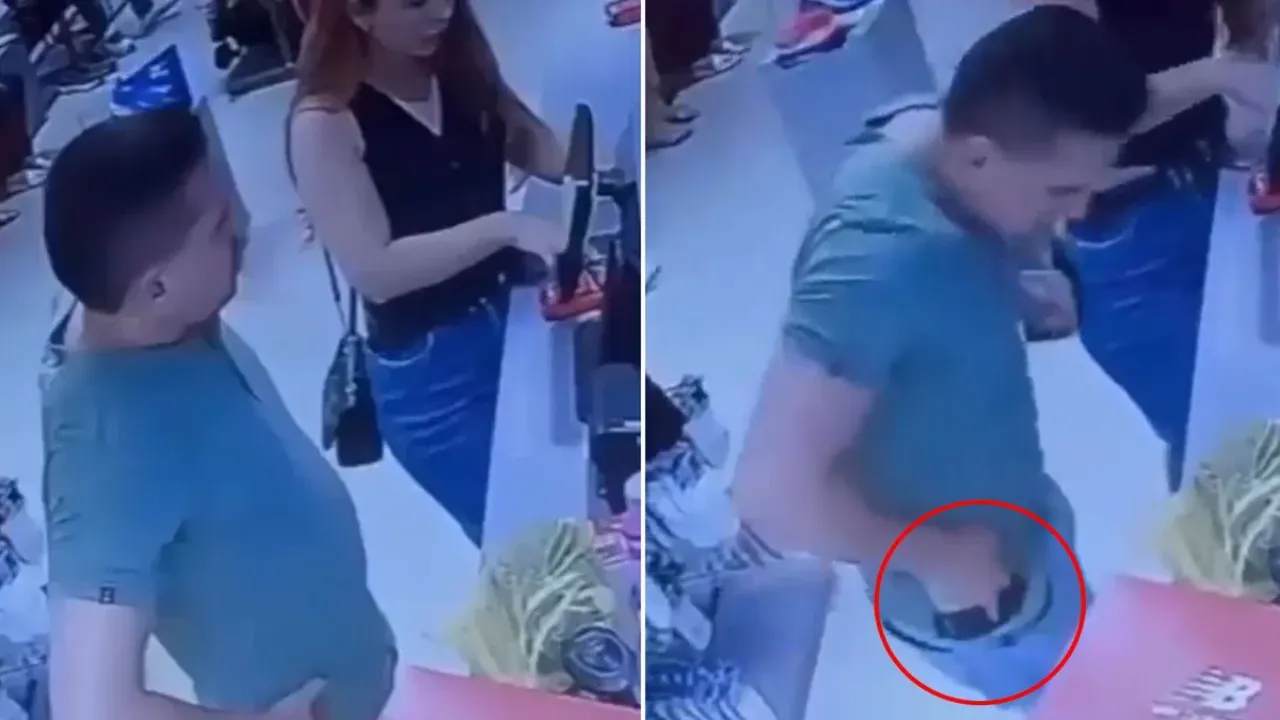Belindeki Tabancayi Duzeltmeye Calisirken Kendini Ve Kasiyeri Vurdu 1280X720