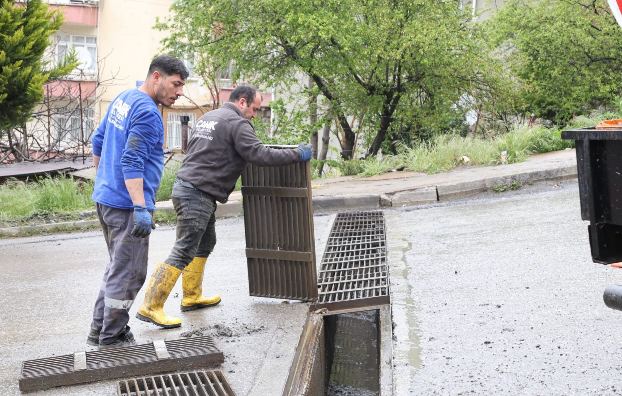 samsun haber: Canik’te sağanak alarmı: Mazgallar temizleniyor
