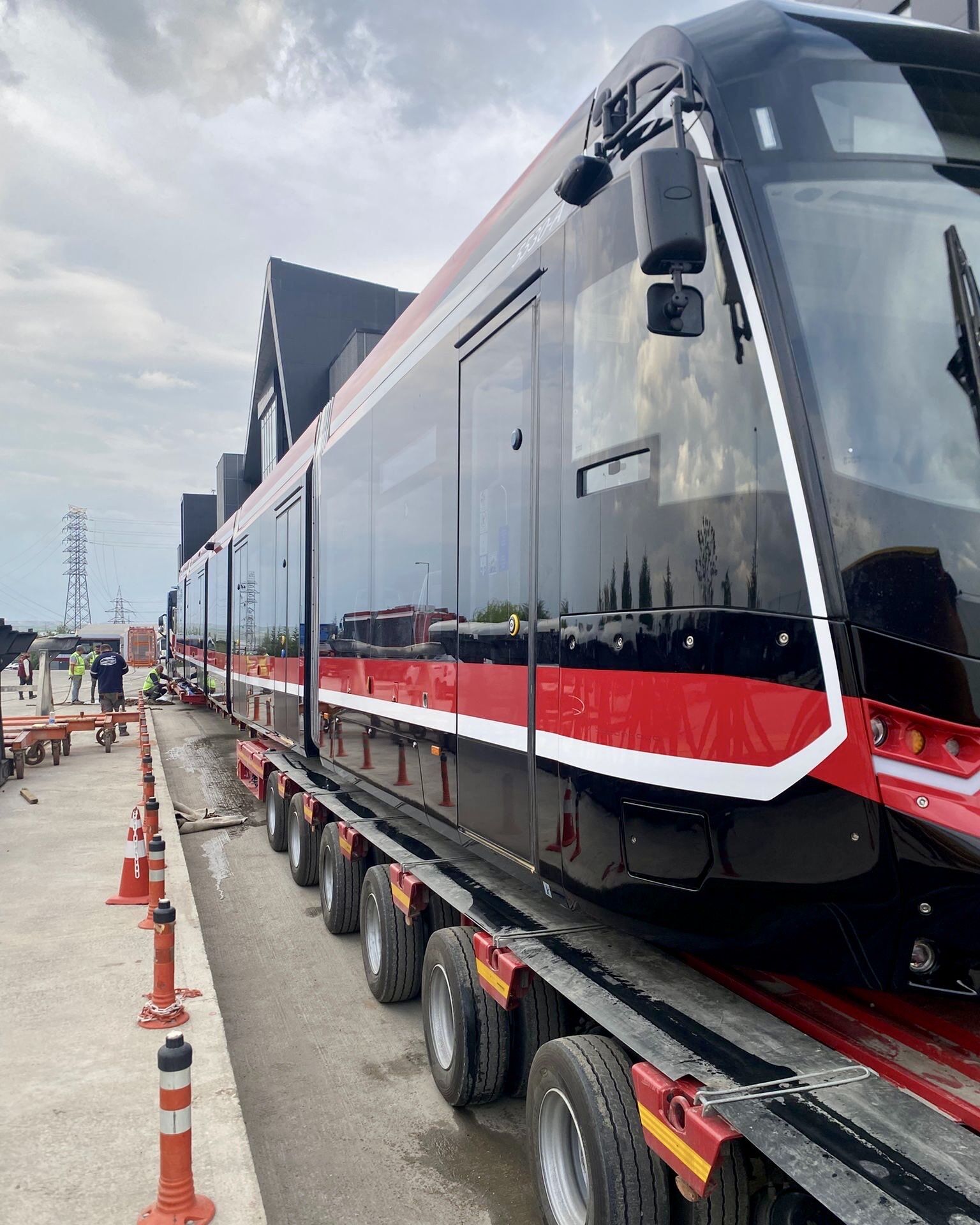 samsun haber: Samsun’un yeni tramvayları yola çıktı