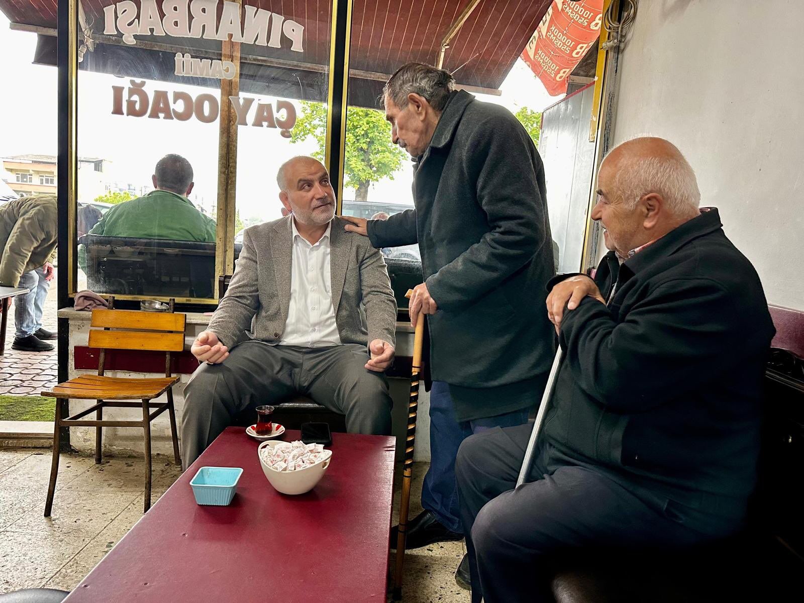 samsun haber: Canik Belediye Başkanı İbrahim Sandıkçı sahada! Sorun ve talepleri dinledi 