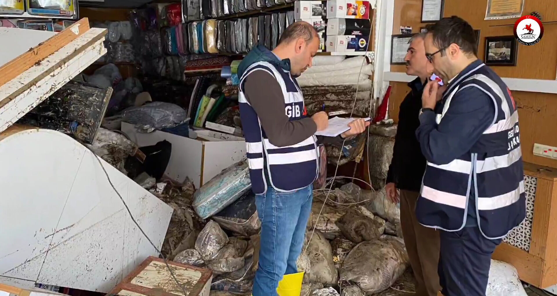 Havzada Sel Sonrasi Ekipler Sahada 4