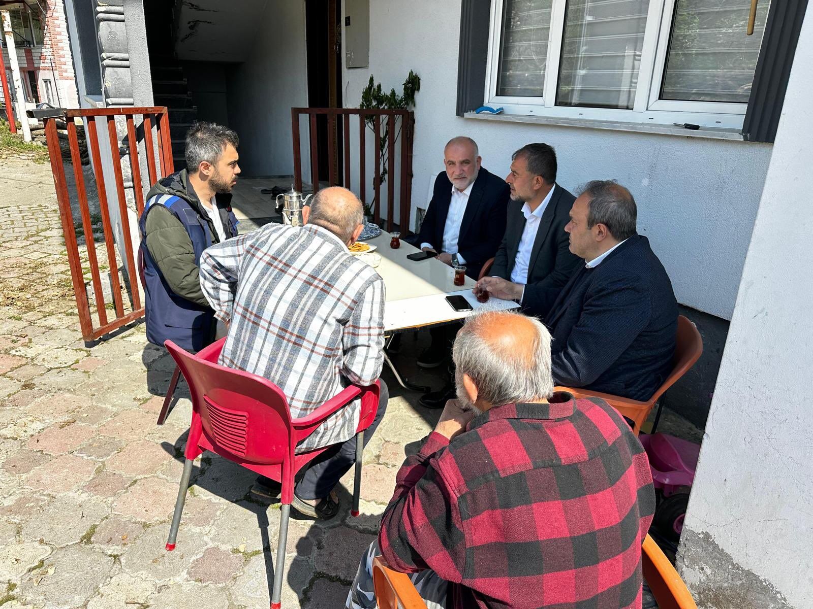 Ibrahim Sandikci Dereler Mahallesi Ziyaret (1)