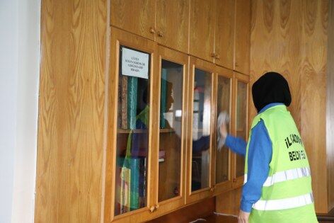 samsun haber: İlkadım Belediyesi’nden camilerde bayram mesaisi