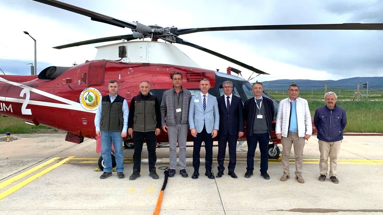 Orman yangınlarına karşı Samsun’a güç takviyesi