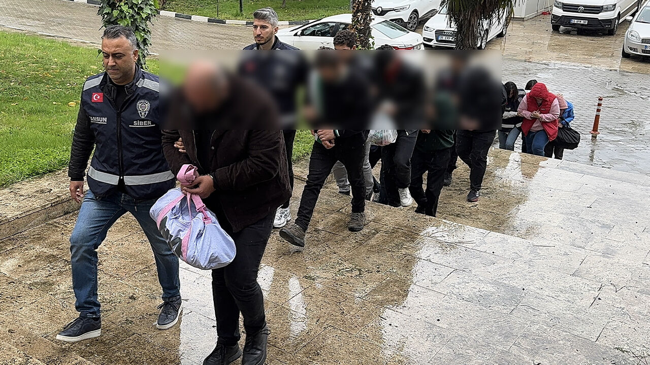 samsun haber: Sahte sitelerle vatandaşı dolandırdılar! Samsun'da şüpheliler adliyede