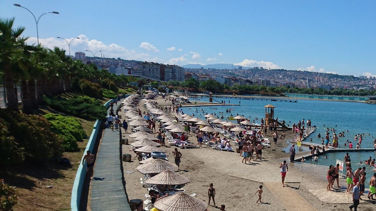 samsun haber: Samsun Mert Plajı nerede?