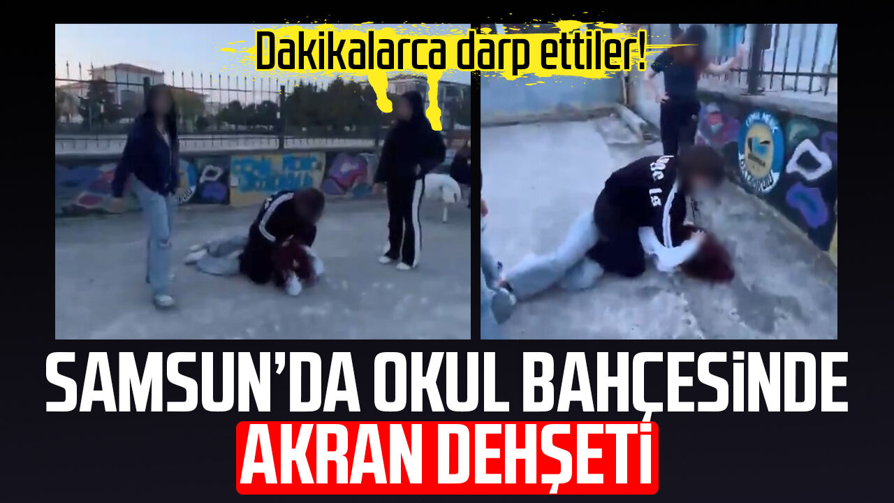 Samsunda Akran Zorbaligi Dakikalarca Darp Ettiler 605