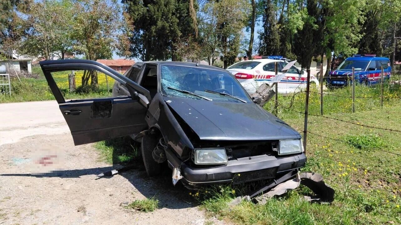 Samsunda Feci Kaza Beton Direge Carpti K