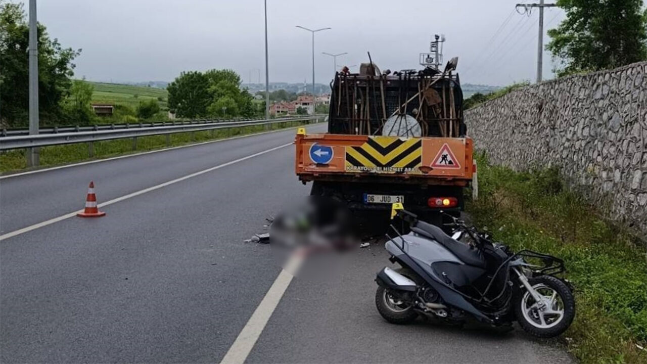 samsun haber: Samsun’da feci kaza! Motosiklet sürücüsü hayatını kaybetti