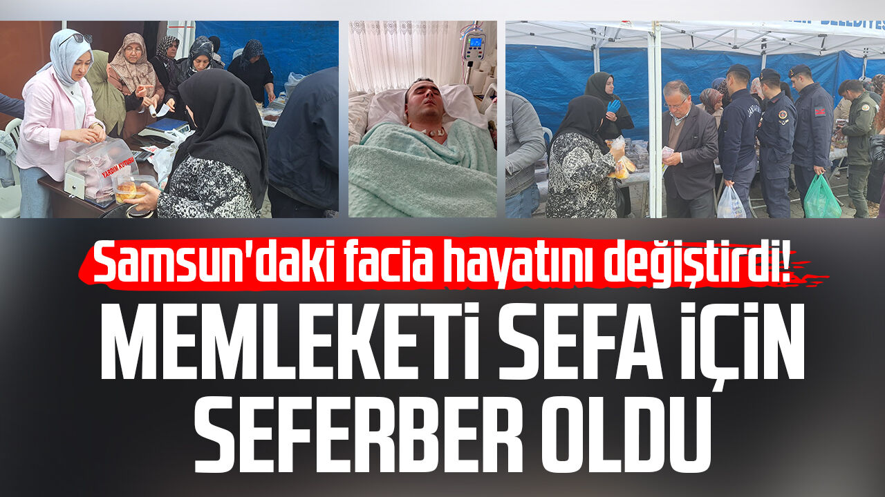 Samsun'daki Facia Hayatını Değiştirdi! Bir Ilçe Sefa Için Seferber Oldu