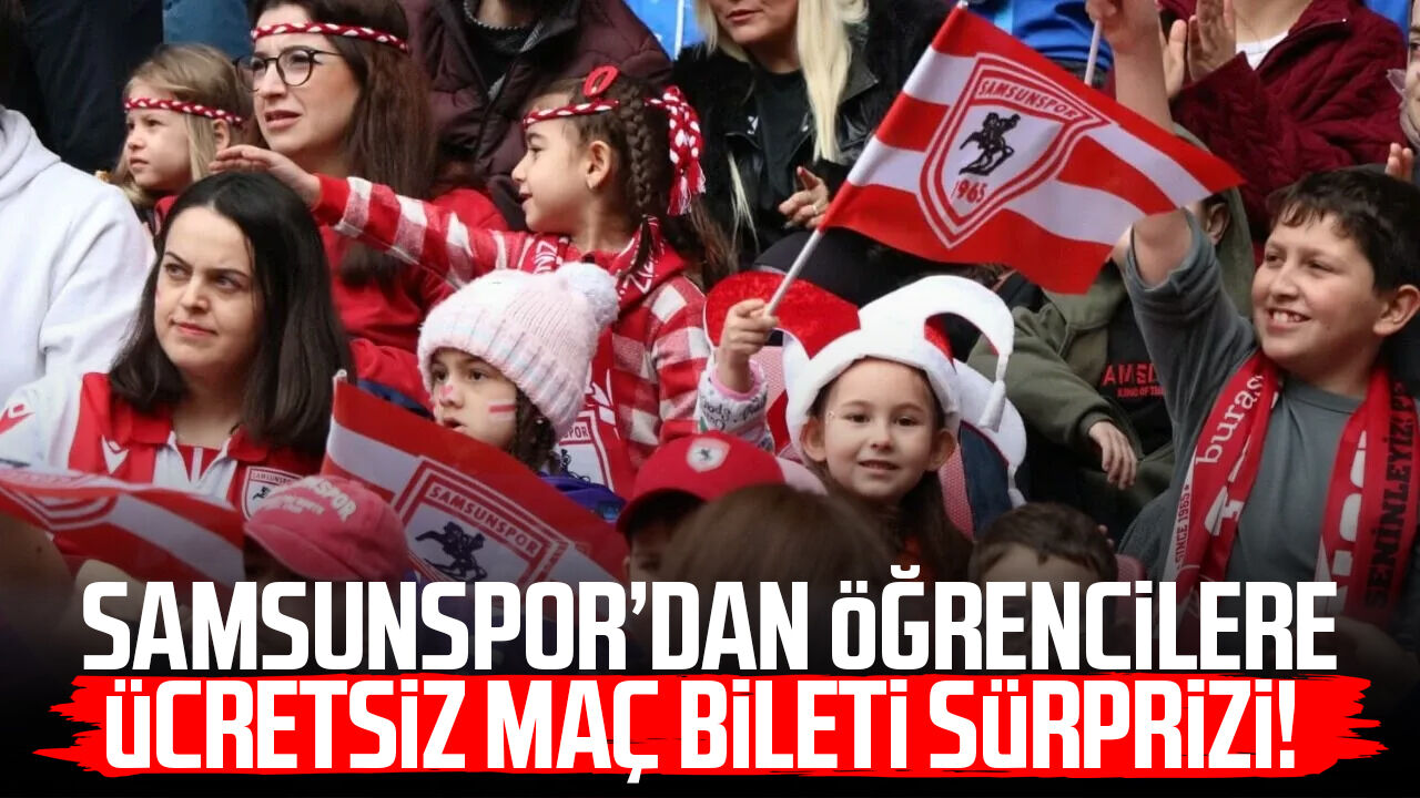 Samsunspordan Ogrencilere Ucretsiz Mac Bileti Surprizi 605