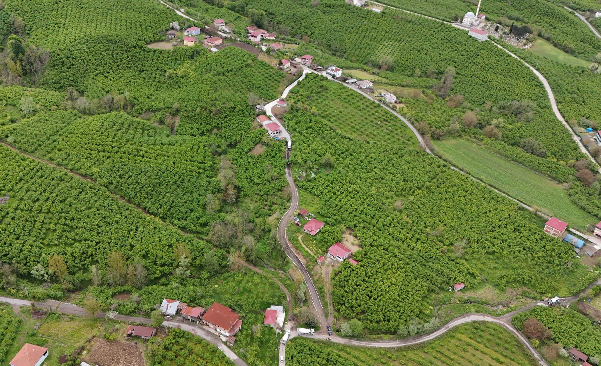 Tekkekoyde Yol Calismalari 1 (1)
