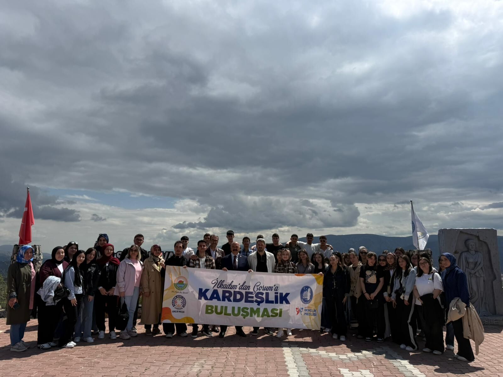samsun haber. İlkadım’ın gençleri Çorum’da kültür turunda