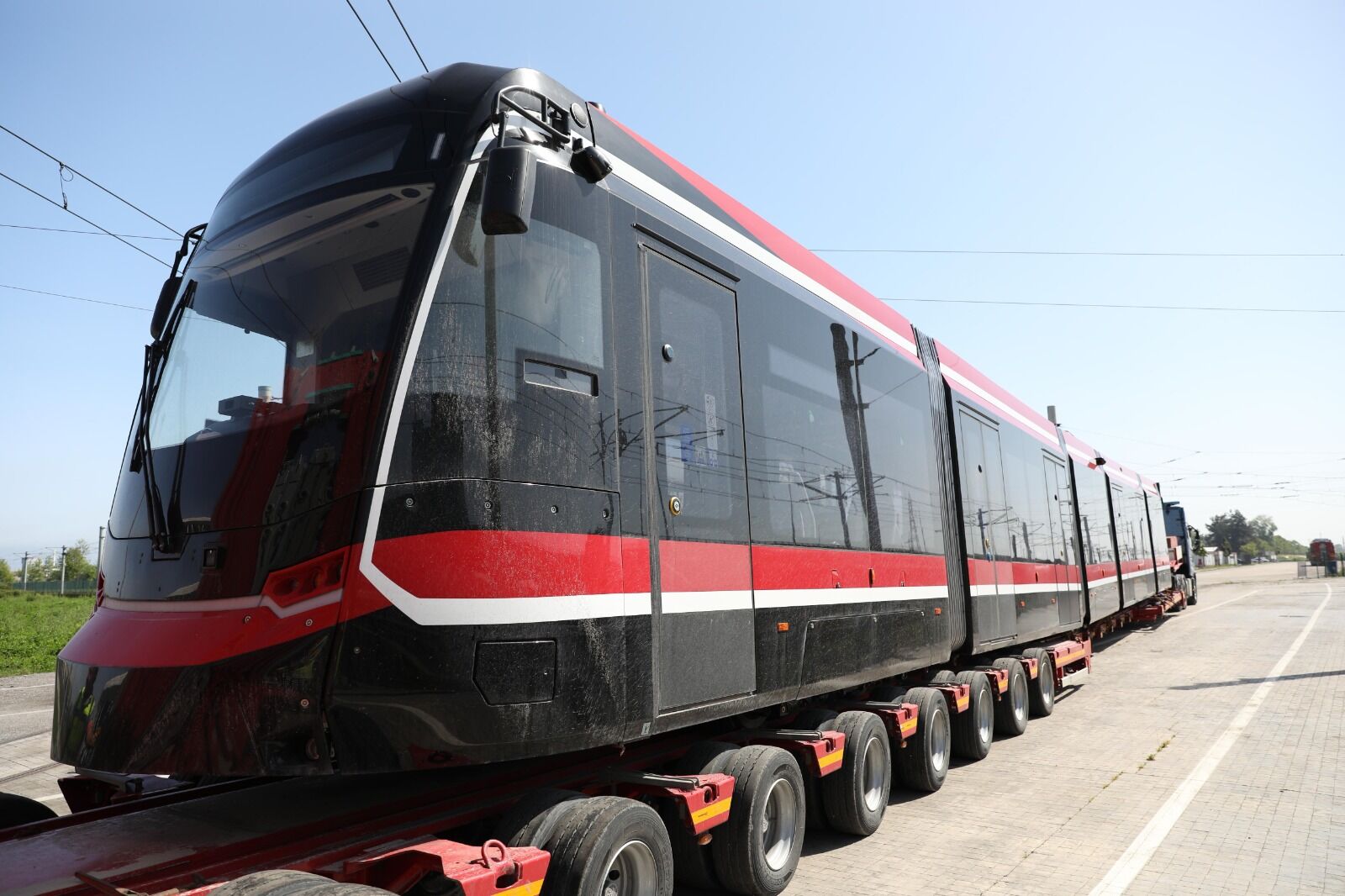 samsun haber: Samsun’un yeni tramvayı raylara iniyor! Şehre özel renk