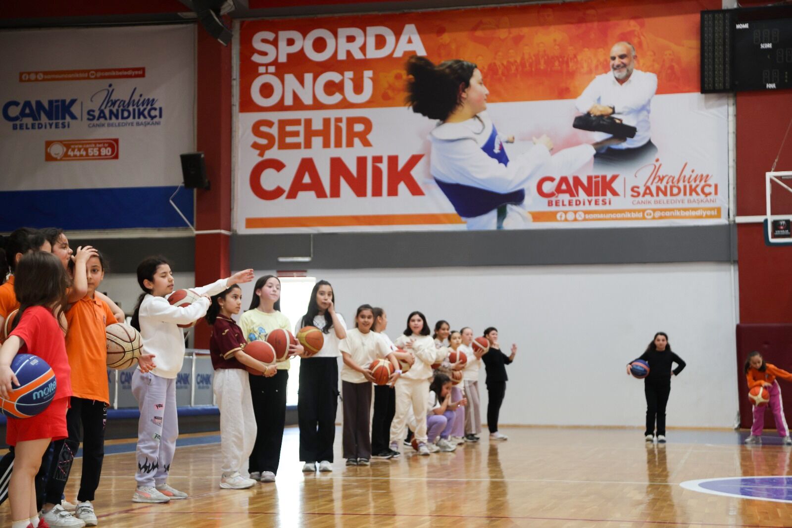 samsun haber. Canik’te geleceğin şampiyon sporcuları yetişiyor