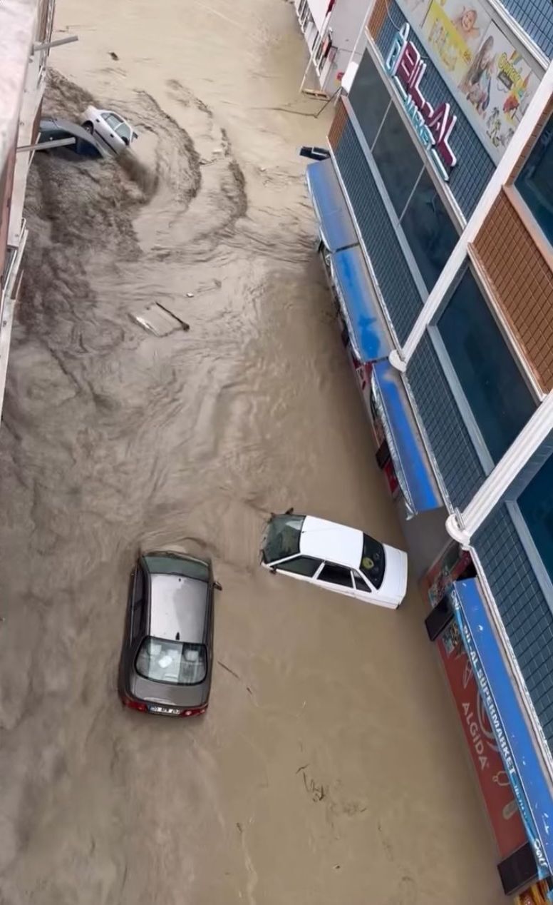 samsun haber: Samsun Havza'daki sel felaketinin boyutu kamerada! 