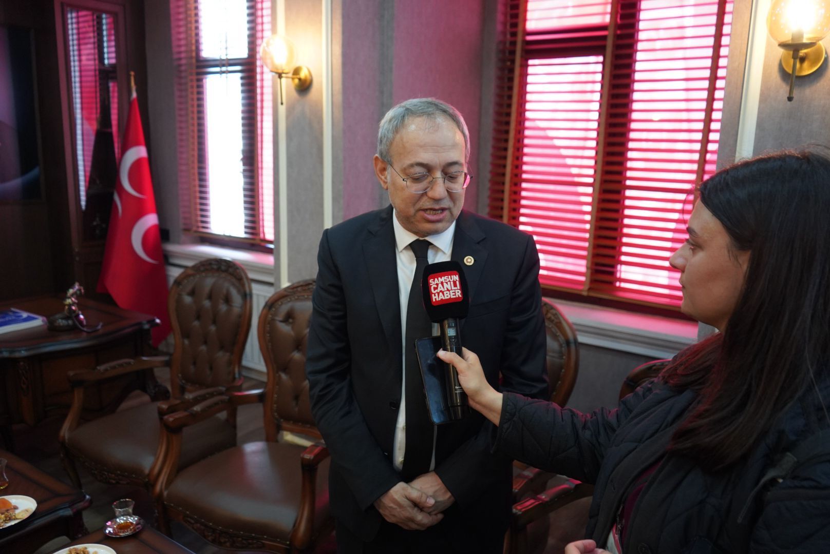 MHP Genel Başkan Yardımcısı Semih Yalçın'dan Samsun'da "Terörsüz Türkiye" vurgusu