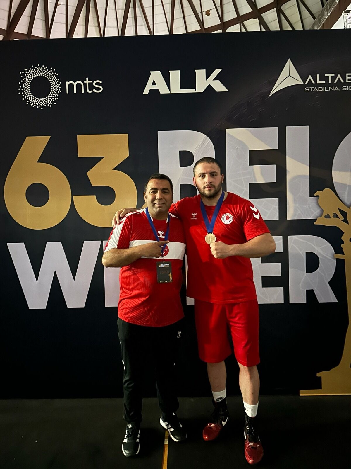 Samsunsporlu Berat Acar’dan altın madalya başarısı