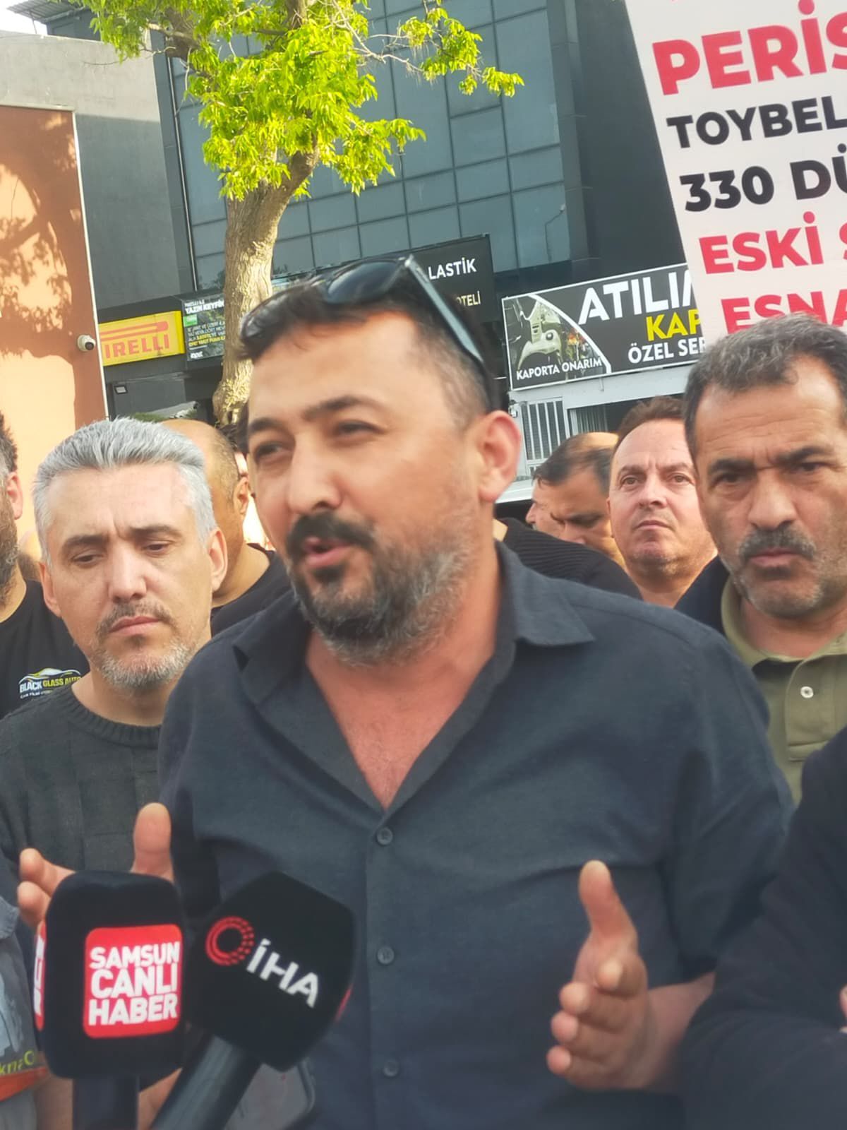 samsun haber: Samsun'da sanayi esnafından çağrı! "330 dükkanı bize verin"