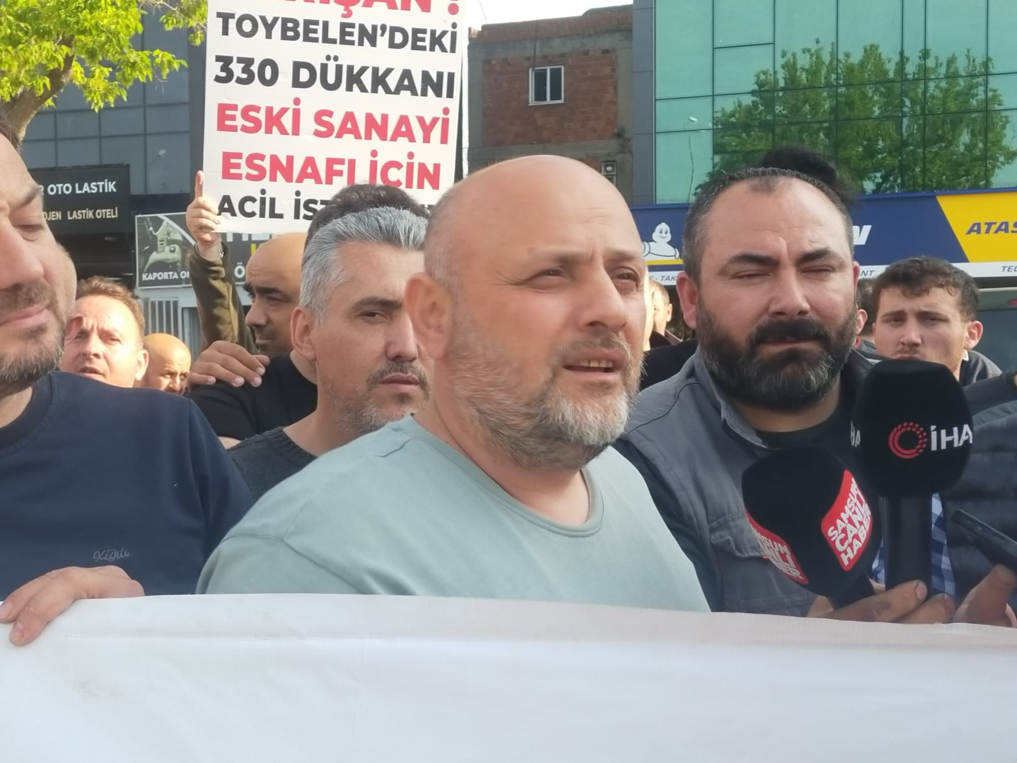samsun haber: Samsun'da sanayi esnafından çağrı! "330 dükkanı bize verin"