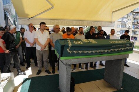 samsun haber: Samsun'da işçi Naci Gezer son yolculuğuna uğurlandı