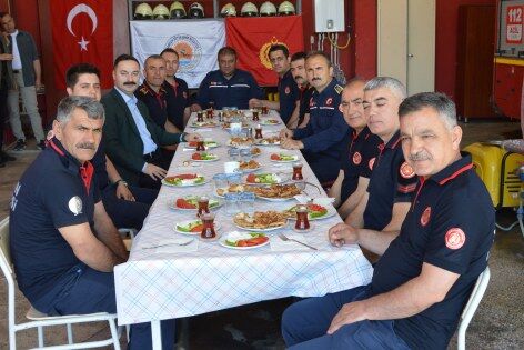 samsun haber: Havza'da sel kahramanlarına başarı belgesi