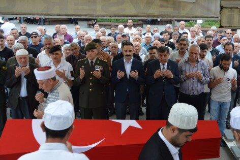 samsun haber: Samsun'da Kıbrıs gazisi Şerif Kaplan'a son görev