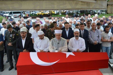 samsun haber: Samsun'da Kıbrıs gazisi Şerif Kaplan'a son görev