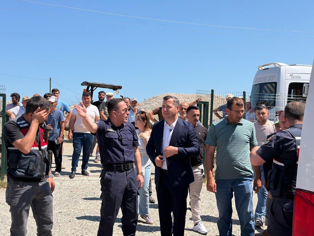 Samsun'da can pazarı! Ambulans helikopter havalandı