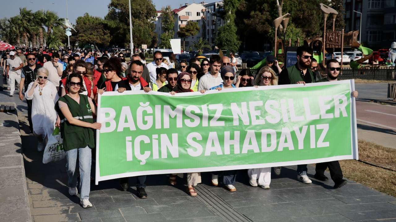 Samsun'da bağımlılığa karşı tek yürek oldular!