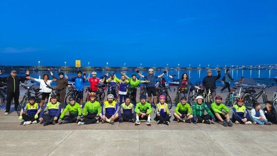 Samsun'da Dünya Bisiklet Günü pedal çevirerek kutlandı