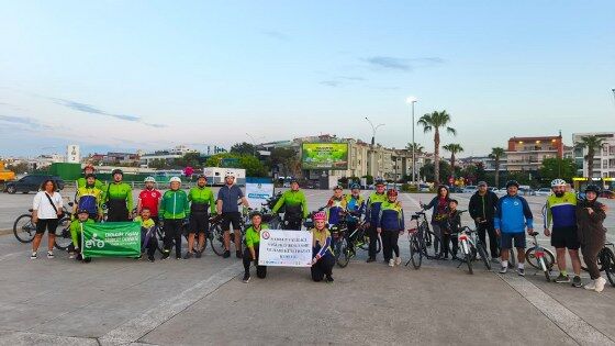 Samsun'da Dünya Bisiklet Günü pedal çevirerek kutlandı