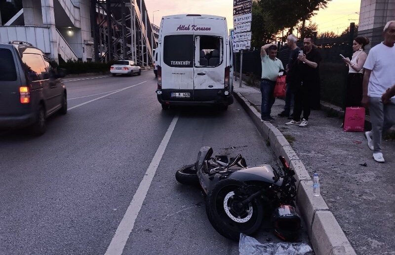 samsun haber: Samsun'da bir anlık dikkatsizlik hastanede bitti! 